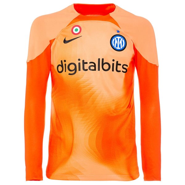 Tailandia Camiseta Inter Milan Portero 2022/23 Naranja